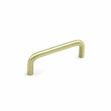 BERENSON 3 in. Zurich Wire Pull - Satin Brass BE6163 2SB